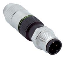 YM12U14-1434K2951A - SICK - YM12U14-1434K2951A - Sensor Connector, M12, Male, 4 Positions, IDC / IDT Pin, Straight Cable Mount