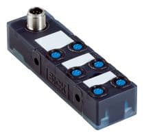 Y8A36A2-C2A8000XXX - SICK - Y8A36A2-C2A8000XXX - Sensor Distribution Box, M12 Connector - 8 Pole, M8 Connector - 3 Pole, 6 Ports, IP65, IP67
