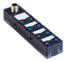 Y8A38A2-C2AB000XXX - SICK - Y8A38A2-C2AB000XXX - Sensor Distribution Box, M12 Connector - 12 Pole, M8 Connector - 3 Pole, 8 Ports, IP65, IP67