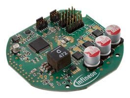 REFCOOLANTPUMP150WTOBO1 - INFINEON - REFCOOLANTPUMP150WTOBO1 - Reference Design Board, TLE9893-2QKW62S, MOTIX TLE989x, ARM Cortex-M3, 3 Phase BLDC Motor Controller