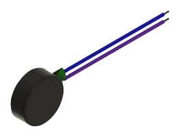 HD-EM0803-LW20-R - PUI AUDIO - HD-EM0803-LW20-R - DC Motor, Haptic, 3 V, 12000 rpm, 8 mm