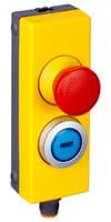 ES11-SC4D8 - SICK - ES11-SC4D8 - Safety Command Device, Emergency Stop Pushbutton, 2 NC, 8 Pin M12 Connector Plug
