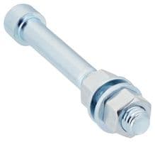BEF-MS12G-AG - SICK - BEF-MS12G-AG - Mounting Bar, Thread, Straight, 100 mm, Zinc Coated Steel