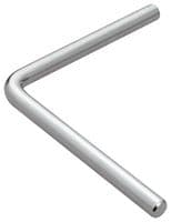 BEF-MS12L-A - SICK - BEF-MS12L-A - Mounting Bar, L-Shaped, 150 mm x 150 mm, Zinc Coated Steel