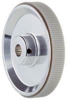 BEF-MR06200APG - SICK - BEF-MR06200APG - Measuring Wheel, 6mm Solid Shaft, Ridged Polyurethane Surface, Aluminium, 200 mm Circumference