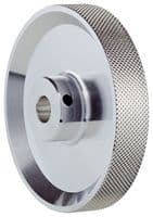 BEF-MR08200AK - SICK - BEF-MR08200AK - Measuring Wheel, 8mm Solid Shaft, , Cross-Knurled Surface, Aluminium, 200 mm Circumference