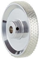 BEF-MR10200APN - SICK - BEF-MR10200APN - Measuring Wheel, 10mm Solid Shaft, Studded Polyurethane Surface, Aluminium, 200 mm Circumference