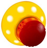 ES21-AT1130 - SICK - ES21-AT1130 - Safety Command Device, Emergency Stop Pushbutton, Rotary, IP54, -30 °C to 55 °C, ES21 Series