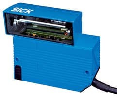 CLV631-6000 - SICK - CLV631-6000 - Barcode Scanner, Fixed Mount, PROFINET/Ethernet, 450mm, 0.25mm to 0.5mm, IP65, Raster Scanner