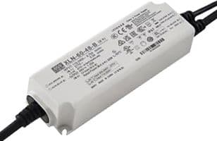 XLN-60-24 - MEAN WELL - XLN-60-24 - LED Driver, LED Lighting, 60 W, 24 V, 2.5 A, Constant Voltage, 110 V