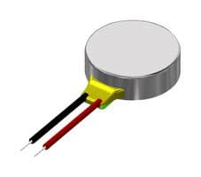 HD-EM0802-LW30-R - PUI AUDIO - HD-EM0802-LW30-R - DC Motor, Haptic, Brushless, 3 VDC, 13000 rpm, 8 mm