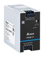 DRF-24V480W3GBA - DELTA ELECTRONICS - DRF-24V480W3GBA - AC/DC DIN Rail Power Supply (PSU), ITE & Laboratory, 1 Output, 480 W, 24 V, 20 A