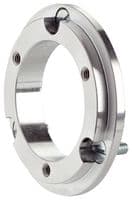 BEF-FA-036-050 - SICK - BEF-FA-036-050 - Flange Adapter, Aluminium, 36mm Centring Hub to 50mm Servo Flange, 3 x M4 x 10 Flat Head Screws