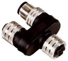 IN40-A2121N - SICK - IN40-A2121N - Sensor Splitter, Y-Style, 4 Pin M12 Connector Plug, 2 x 4 Pin M12 Connector Receptacle