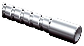 BEF-LL3M61000 - SICK - BEF-LL3M61000 - Protective Housing, Pipes, Metal Protection Hose, M6 Head, 1m L, Stainless Steel, LL3 Series Fibres