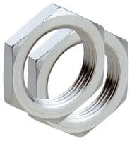 BEF-MU-M18 - SICK - BEF-MU-M18 - Hexagon Nut, M18 x 1, Nickel Plated Brass, 2 Pieces