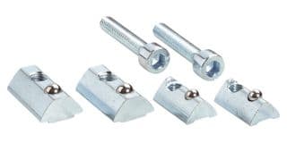 BEF-NSIT-PLG - SICK - BEF-NSIT-PLG - Sliding Nut, Spring Metal Ball, 2x Slot 6 and Slot 8, ITEM Profile