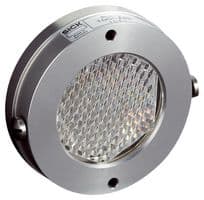 PL53A - SICK - PL53A - Reflector, Sensor, Oiltight/Solvent Resistant, 80mm, Screw On, Anodised Aluminium/Borosilicate Glass