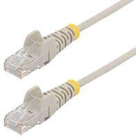 N6PAT100CMGRS - STARTECH - N6PAT100CMGRS - Ethernet Cable, 1m CAT6 Cable, Grey Slim CAT6 Patch Cable, Snagless RJ45 Connectors, LSZH