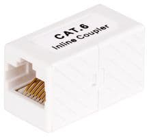 IN-CAT6-COUPLER-U5 - STARTECH - IN-CAT6-COUPLER-U5 - In-Line Adapter, RJ45 Coupler 5-Pack, Inline Cat6 Coupler, Cat6 Cable Extension, F/F