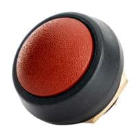 59-512 - ITW SWITCHES - 59-512 - Industrial Pushbutton Switch, 59 Series, 13.6 mm, SPST-NO-DB, Momentary, Round, Red