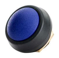 59-516 - ITW SWITCHES - 59-516 - Industrial Pushbutton Switch, 59 Series, 13.6 mm, SPST-NO-DB, Momentary, Round, Blue