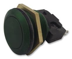 76-959034 - ITW SWITCHES - 76-959034 - Vandal Resistant Switch, 76-95 Series, SPDT-DB, Round, Green