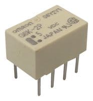 G6SU-2 DC12 - OMRON ELECTRONIC COMPONENTS - G6SU-2 DC12 - Signal Relay, 12 VDC, DPDT, 2 A, G6S Series, Through Hole, Latching Single Coil