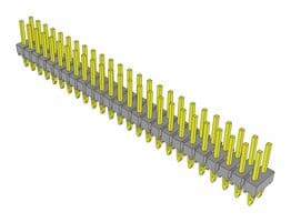 PHT-125-01-L-D - SAMTEC - PHT-125-01-L-D - Pin Header, Board-to-Board, 2.54 mm, 2 Rows, 50 Contacts, Press Fit, PHT Series