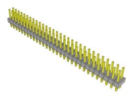 PHT-130-01-L-D - SAMTEC - PHT-130-01-L-D - Pin Header, Board-to-Board, 2.54 mm, 2 Rows, 60 Contacts, Press Fit, PHT Series