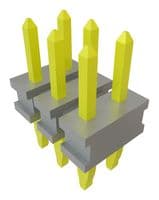 PTT-103-01-S-D - SAMTEC - PTT-103-01-S-D - Pin Header, Board-to-Board, 2 mm, 2 Rows, 6 Contacts, Press Fit, PTT Series