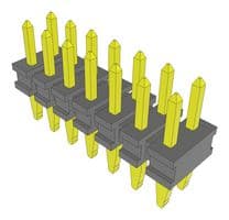 PTT-107-01-S-D - SAMTEC - PTT-107-01-S-D - Pin Header, Board-to-Board, 2 mm, 2 Rows, 14 Contacts, Press Fit, PTT Series