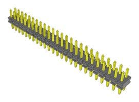 PTT-125-01-S-D - SAMTEC - PTT-125-01-S-D - Pin Header, Board-to-Board, 2 mm, 2 Rows, 50 Contacts, Press Fit, PTT Series