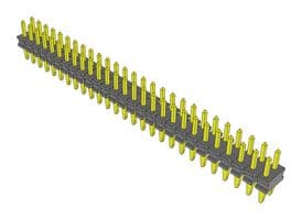 PTT-127-01-S-D - SAMTEC - PTT-127-01-S-D - Pin Header, Board-to-Board, 2 mm, 2 Rows, 54 Contacts, Press Fit, PTT Series
