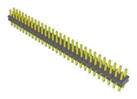 PTT-129-01-S-D - SAMTEC - PTT-129-01-S-D - Pin Header, Board-to-Board, 2 mm, 2 Rows, 58 Contacts, Press Fit, PTT Series