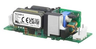 TECS45F-12 - COSEL - TECS45F-12 - AC/DC Open Frame Power Supply (PSU), ITE, 1 Output, 45.6 W, 85V AC to 264V AC, Fixed