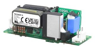 TECS65F-12 - COSEL - TECS65F-12 - AC/DC Open Frame Power Supply (PSU), ITE, 1 Output, 65.4 W, 85V AC to 264V AC, Fixed