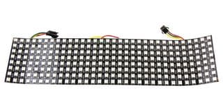 ILPY-K510-RGB1-08X32-SK105-01 - INTELLIGENT LED SOLUTIONS - ILPY-K510-RGB1-08X32-SK105-01 - LED Module, Board + LED + Connector, 256 LEDs, Rectangular, Red/Green/Blue, 5 VDC, 70 °C