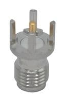 BU-1420701206 - MUELLER ELECTRIC - BU-1420701206 - RF / Coaxial Connector, SMA Coaxial, Straight Jack, Board Edge / End Launch, 50 ohm, Brass