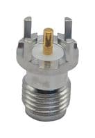 BU-1420701236 - MUELLER ELECTRIC - BU-1420701236 - RF / Coaxial Connector, SMA Coaxial, Straight Jack, Board Edge / End Launch, 50 ohm, Brass