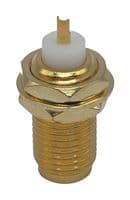 BU-1420701411 - MUELLER ELECTRIC - BU-1420701411 - RF / Coaxial Connector, SMA Coaxial, Straight Bulkhead Jack, Board Edge / End Launch, 50 ohm