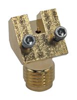BU-1420711281 - MUELLER ELECTRIC - BU-1420711281 - RF / Coaxial Connector, SMA Coaxial, 45° Angle Jack, Board Edge / End Launch, 50 ohm, Brass