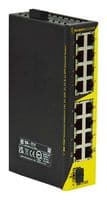 SW-7717 - BRAINBOXES - SW-7717 - Switch, 17 Ports, Industrial, Gigabit Ethernet, DIN Rail, RJ45 x 16, SFP x 1