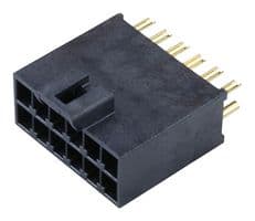 2248571121 - MOLEX - 2248571121 - Pin Header, Wire-to-Board, 3.5 mm, 2 Rows, 12 Contacts, Solder Cup, Ultra-Fit 224857 Series
