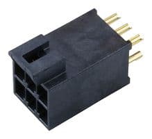 2248571061 - MOLEX - 2248571061 - Pin Header, Wire-to-Board, 3.5 mm, 2 Rows, 6 Contacts, Solder Cup, Ultra-Fit 224857 Series