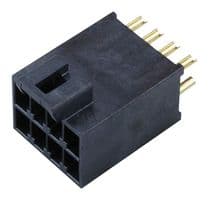 2248571081 - MOLEX - 2248571081 - Pin Header, Wire-to-Board, 3.5 mm, 2 Rows, 8 Contacts, Solder Cup, Ultra-Fit 224857 Series