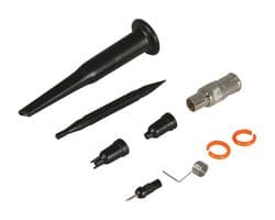CT2838A - CAL TEST ELECTRONICS - CT2838A - Accessory Kit, Oscilloscope Probe, 9 Pcs, BNC Adaptor, Identifier Rings, IC Lead Tip Insulator