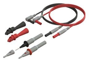 CT4422 - CAL TEST ELECTRONICS - CT4422 - Digital Multimeter Electrical Kit, 1kV/500mA Fused Probe, Locking Tip Cover, Alligator Clips