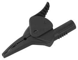 CT4409-0 - CAL TEST ELECTRONICS - CT4409-0 - Alligator Clip, 20A, 34.5 mm Jaws Open, Black, CT4409 Series