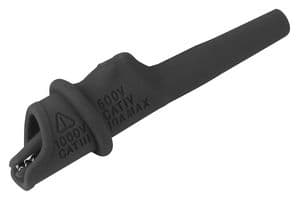 CT4433-0 - CAL TEST ELECTRONICS - CT4433-0 - Alligator Clip, 10A, 8.5 mm Jaws Open, Black, CT4433 Series